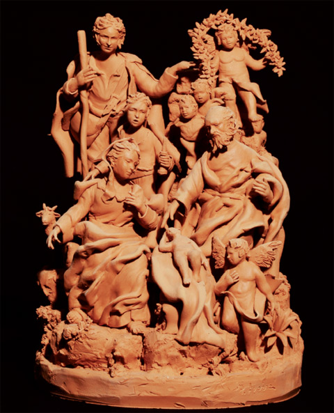 presepe natività marcello aversa creta