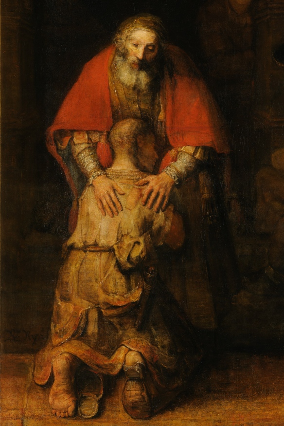 Figliol prodigo padre misericordioso Rembrandt