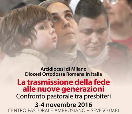 Incontro ecumenico 3-4 novembre 2016