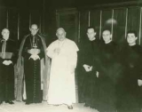 In udienza da Giovanni XXIII con il cardinal Montini, alla vigilia del Concilio (don Dionigi è il pr