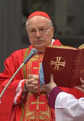 messa “Pro Eligendo Romano Pontifice”