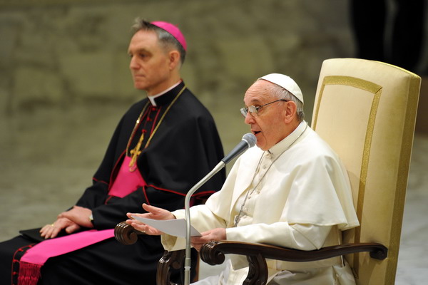 Papa Francesco_incontro coi giornalisti