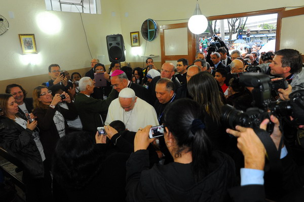 Papa Francesco Favelas