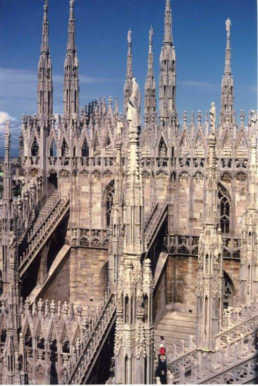 duomo guglie lato nord