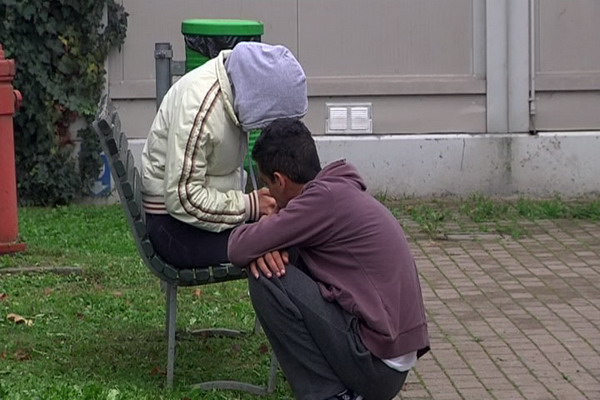 profughi siriani via Novara