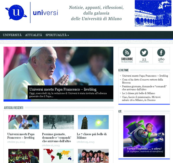 sito universi