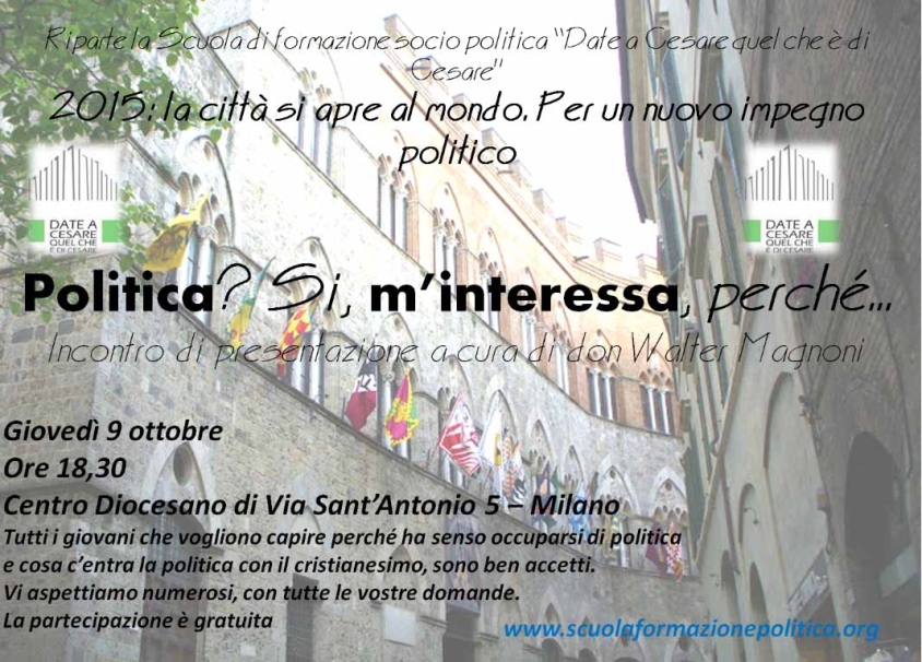 Scuola socio politica